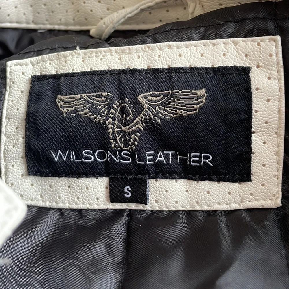 Wilson’s faux Leather Moto Jacket Men’s Small